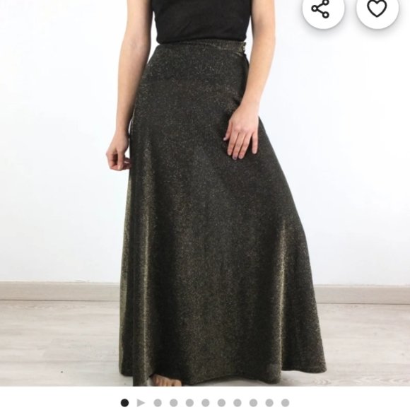 peach Dresses & Skirts - Frenchi Black Maxi Skirt Effortless Style